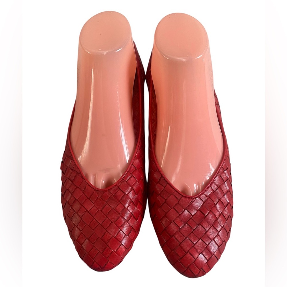 VTG Eclisse woven leather ballet flat